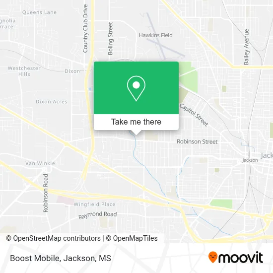 Boost Mobile map