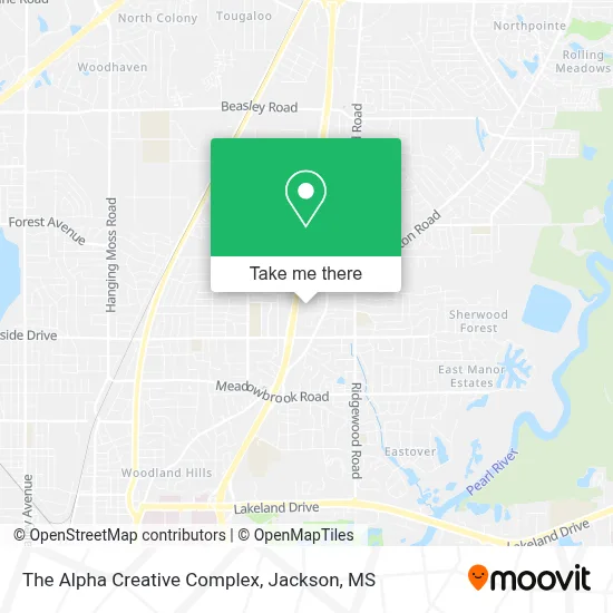 The Alpha Creative Complex map