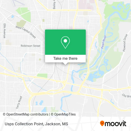 Usps Collection Point map