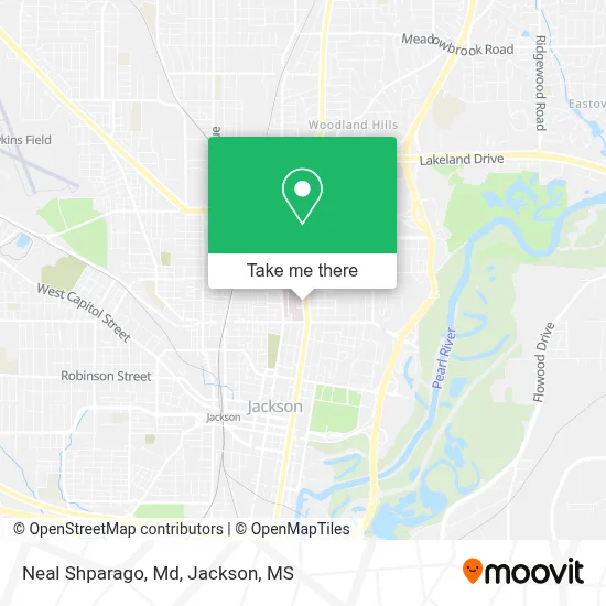 Neal Shparago, Md map