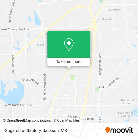 Sugarsbraidfactory map