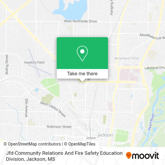 Jfd-Community Relations And Fire Safety Education Division map