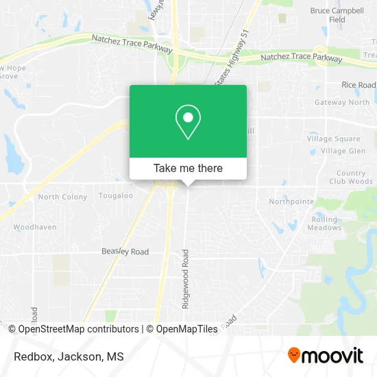 Redbox map