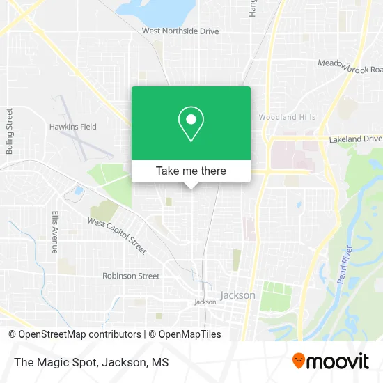 The Magic Spot map