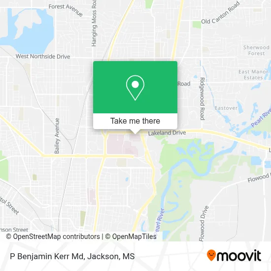P Benjamin Kerr Md map