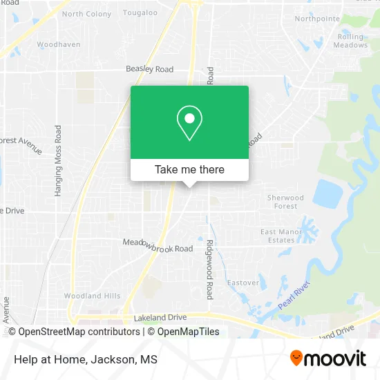 Help at Home map