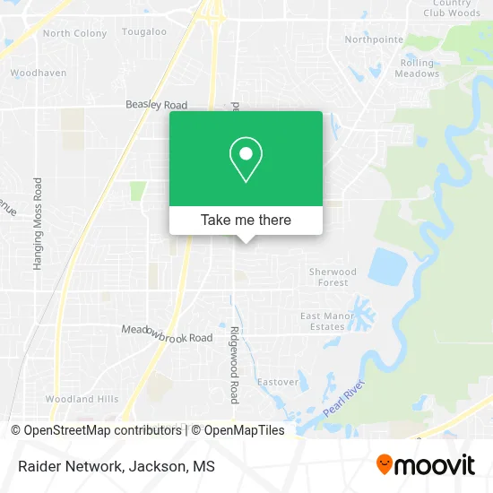 Raider Network map