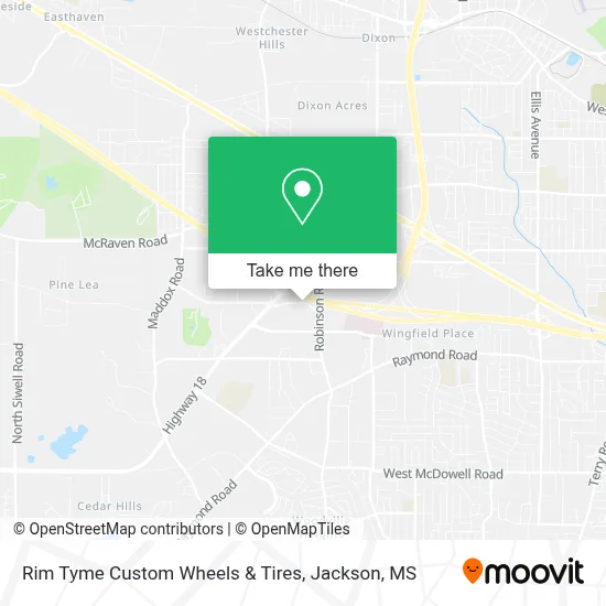 Rim Tyme Custom Wheels & Tires map