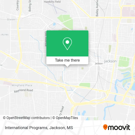 International Programs map