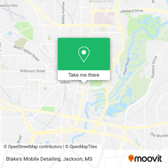 Blake's Mobile Detailing map