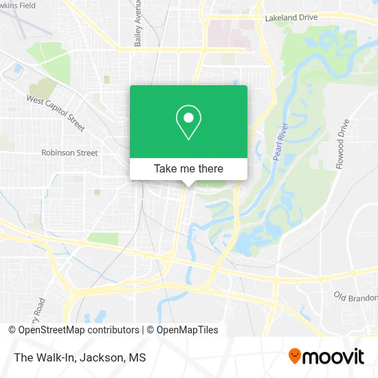 The Walk-In map