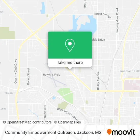 Community Empowerment Outreach map