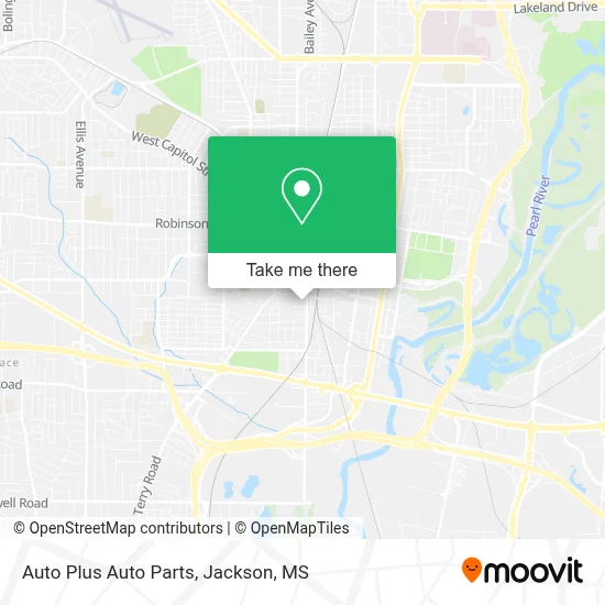 Auto Plus Auto Parts map