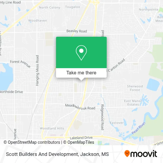 Scott Builders And Development map