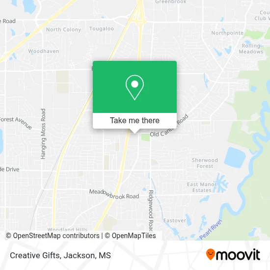 Creative Gifts map