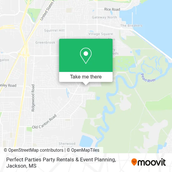 Perfect Parties Party Rentals & Event Planning map