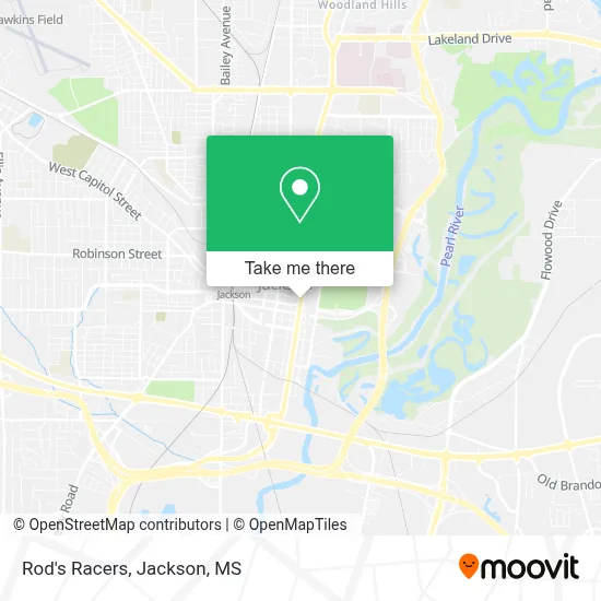 Rod's Racers map