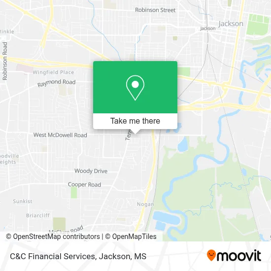 C&C Financial Services map