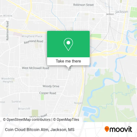 Coin Cloud Bitcoin Atm map