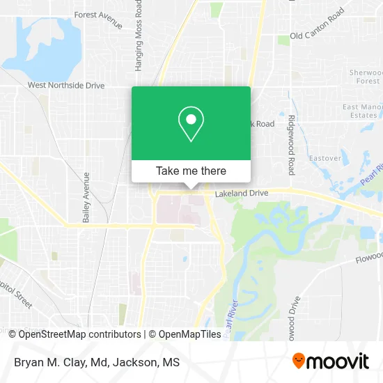 Bryan M. Clay, Md map