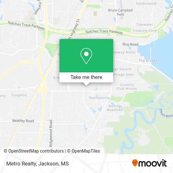 Metro Realty map