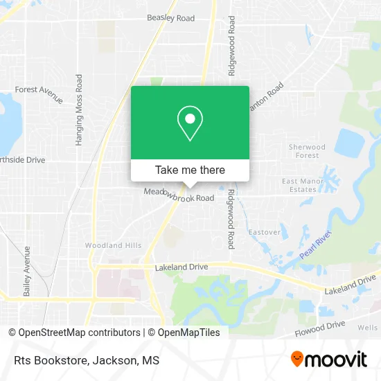 Rts Bookstore map