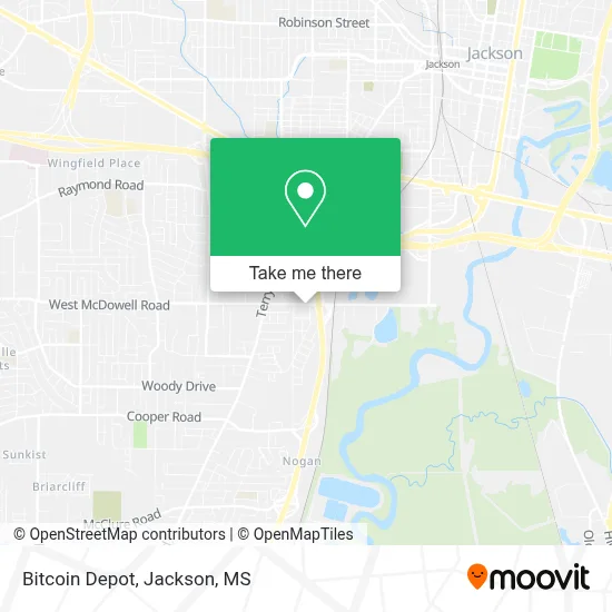 Bitcoin Depot map