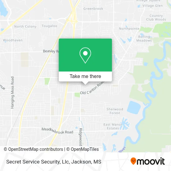 Secret Service Security, Llc map