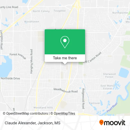 Claude Alexander map