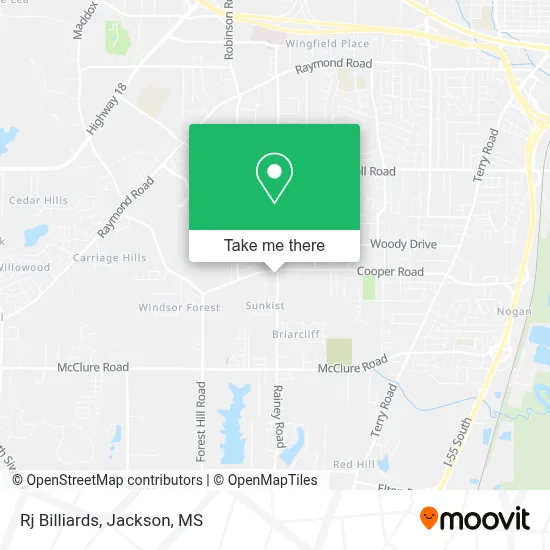 Rj Billiards map