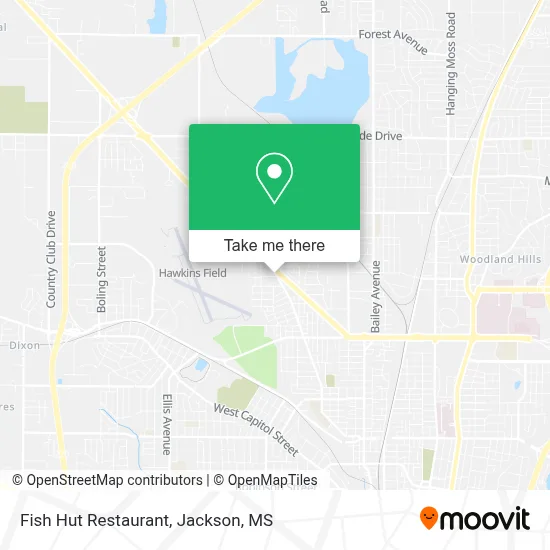 Fish Hut Restaurant map