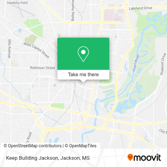 Keep Building Jackson map
