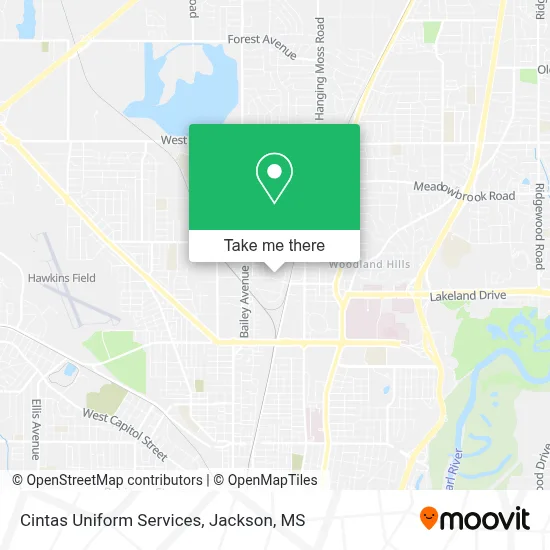 Cintas Uniform Services map