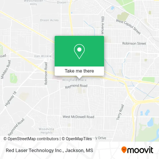 Red Laser Technology Inc. map
