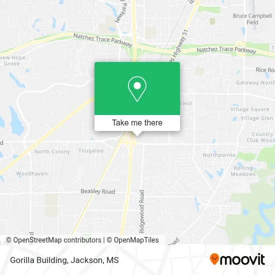 Gorilla Building map