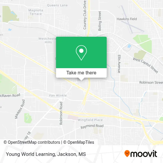 Young World Learning map