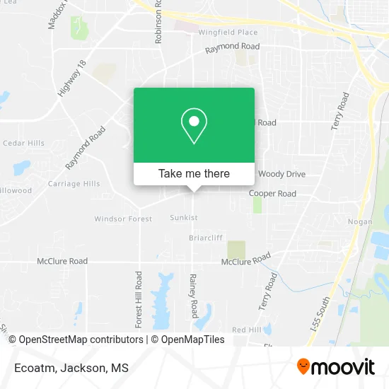 Ecoatm map