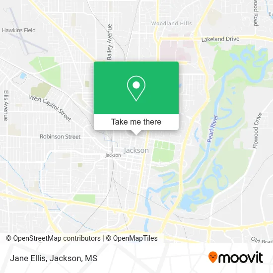 Jane Ellis map