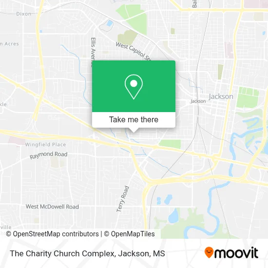 The Charity Church Complex map