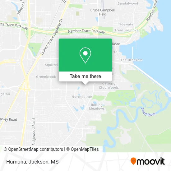 Humana map