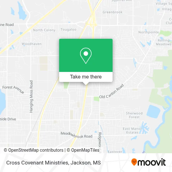 Cross Covenant Ministries map