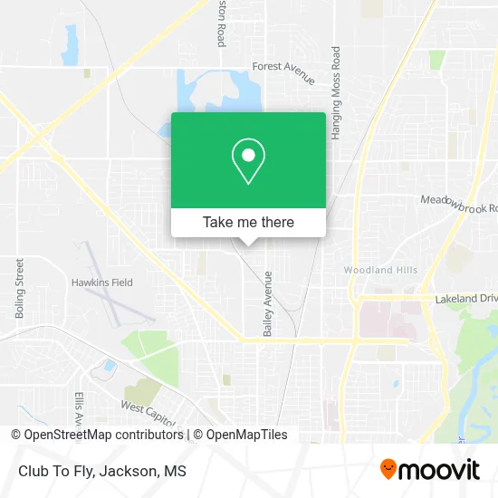 Club To Fly map