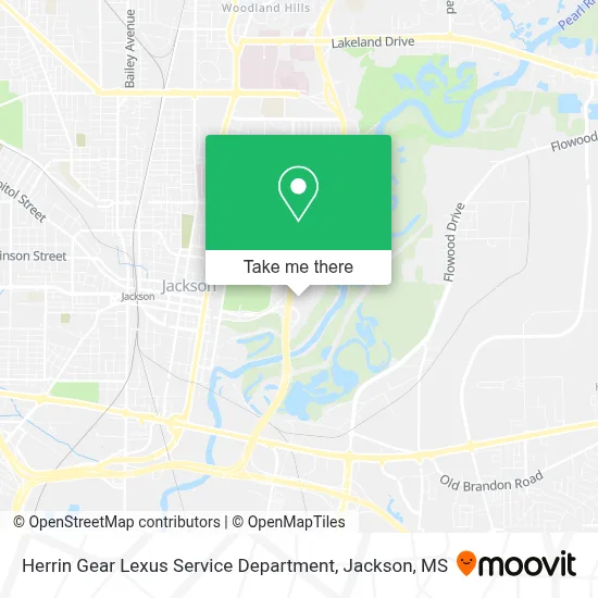 Herrin Gear Lexus Service Department map