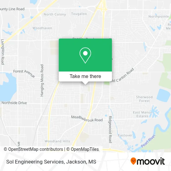 Sol Engineering Services map