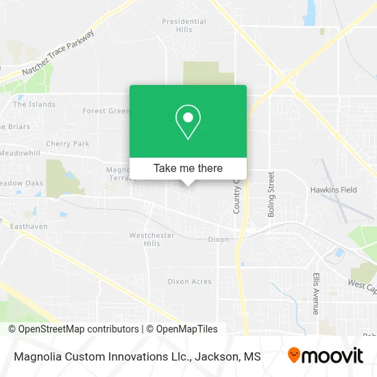 Magnolia Custom Innovations Llc. map