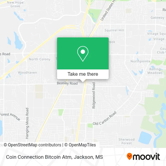 Coin Connection Bitcoin Atm map