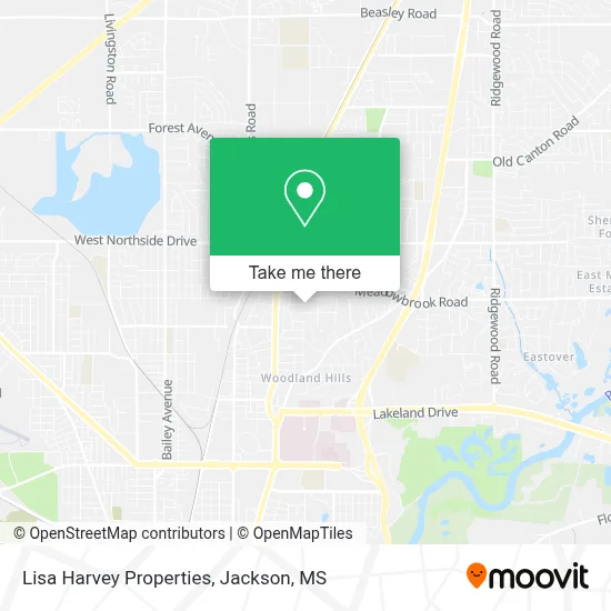 Lisa Harvey Properties map