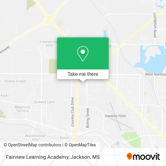 Fairview Learning Academy map