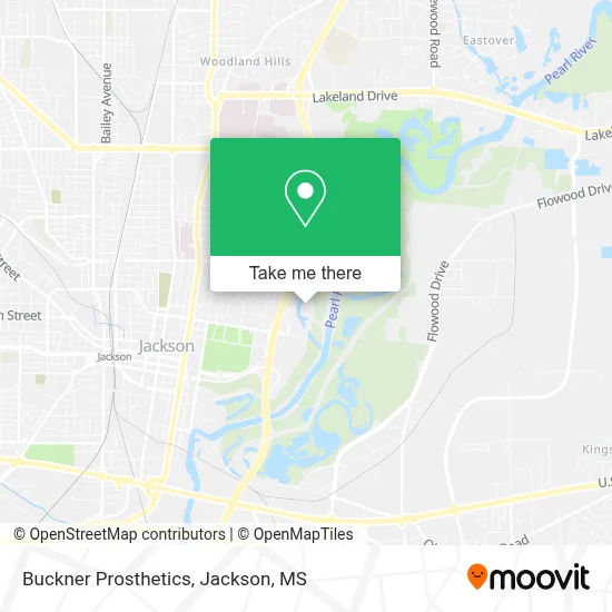 Buckner Prosthetics map