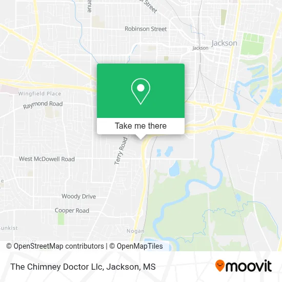 The Chimney Doctor Llc map